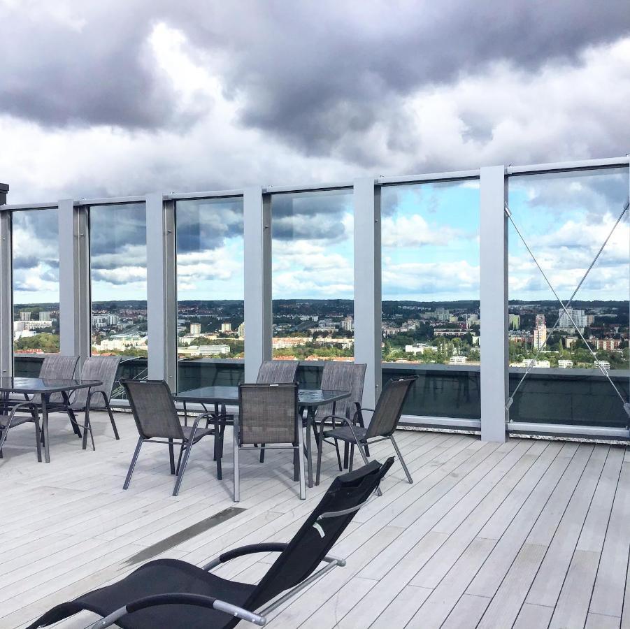 Hanza Tower Apartament Premium Plus ชเตชชิน ภายนอก รูปภาพ